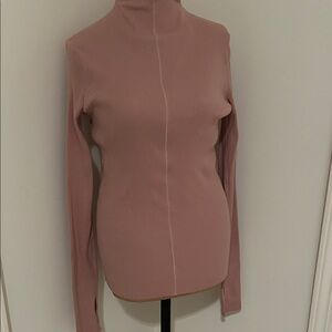Helmut Lang Pink Turtleneck Sweater